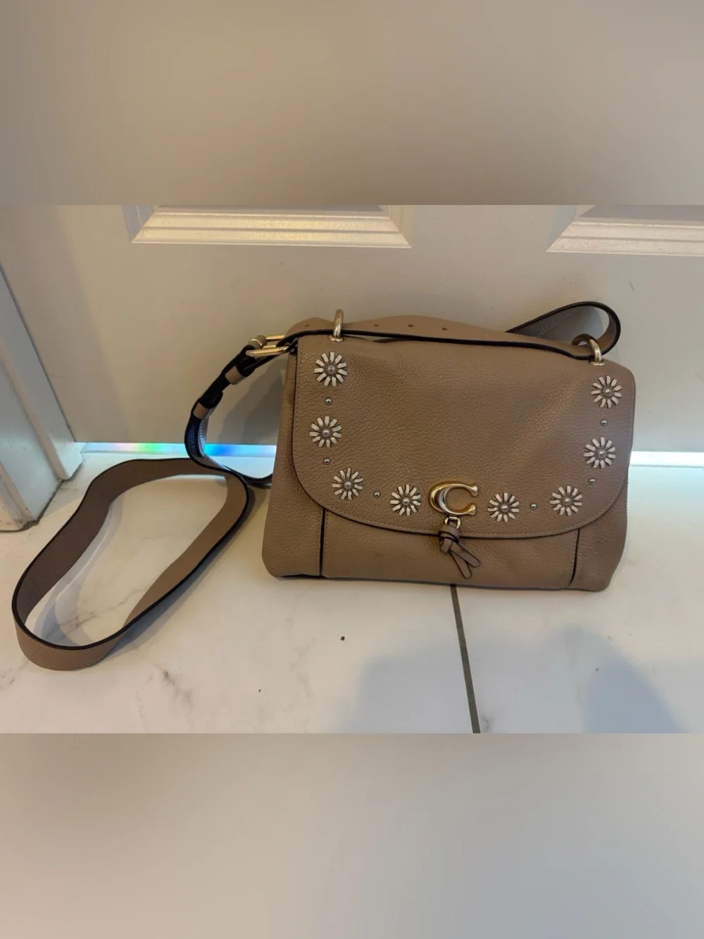 Coach Remi Whipstitch Daisey Shoulder Bag
